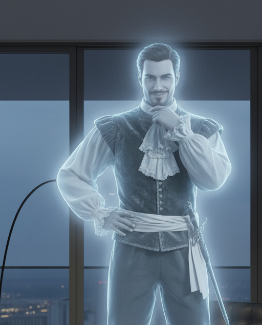 The ghost of the 18th century Spaniard, Luys